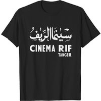 T-Shirt Cinema Rif Tanger pour hommes - Noir — T-shirts pour hommes