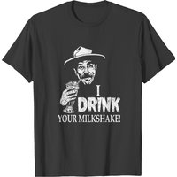 Milkshake I Drink Your Milkshake T-Shirt pour Hommes Noir — T-shirts pour hommes