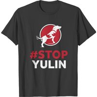 Dog - #stop Yulin Men's Black T-shirt