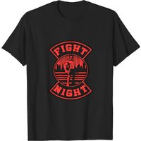 T-shirt Fight Night pour hommes en noir — T-shirts pour hommes