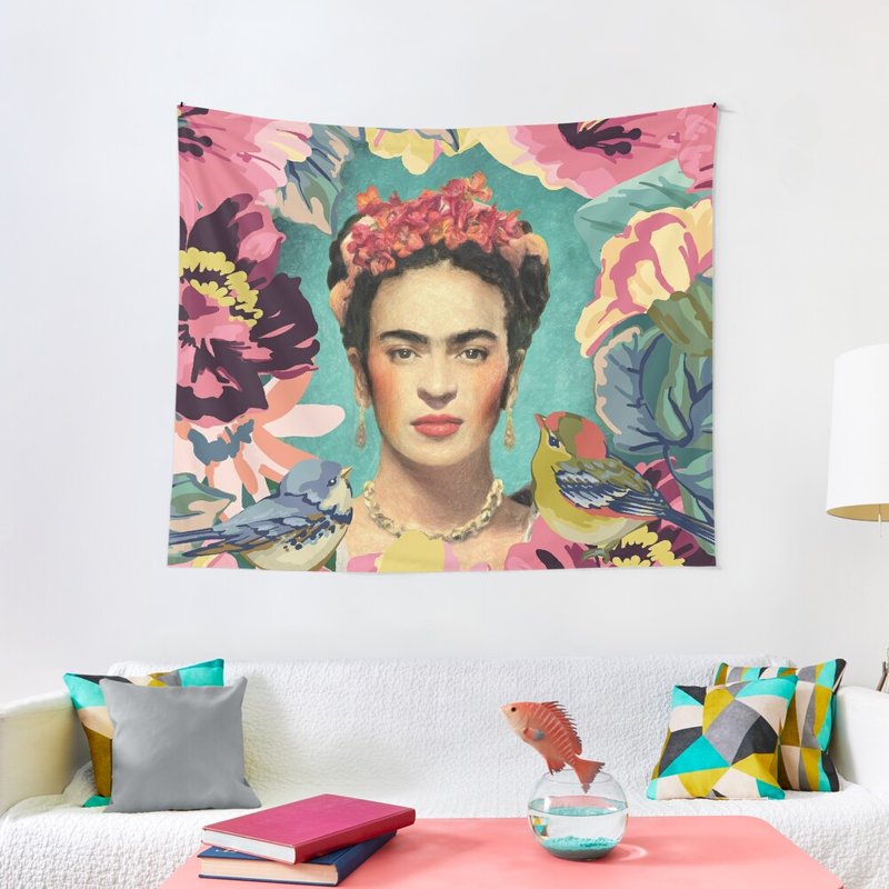 Tapisserie Frida Kahlo V — Tapisseries murales