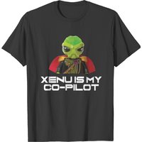 T-shirt Xenu est mon co-pilote pour hommes — T-shirts pour hommes