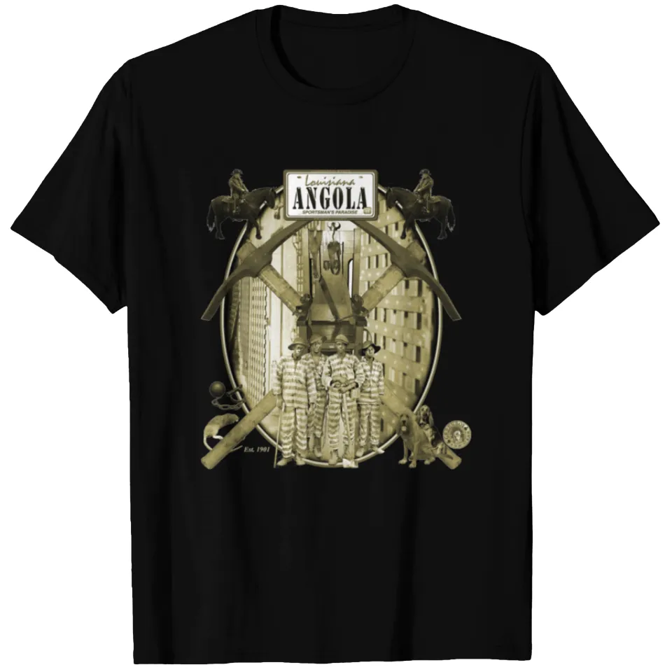 Angola Louisiana State Penitentiary Men's T-Shirt — Mens T Shirts