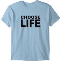 T-shirt pour hommes avec slogan Choisissez la vie — T-shirts pour hommes