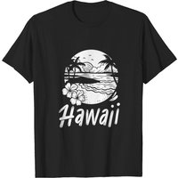 Hawaii Hawaiian Aloha Summer Surfing T-Shirt for Men