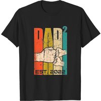 T-shirt pour hommes Father 2022 futur papa jumeaux — T-shirts pour hommes