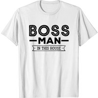 Boss Man T-Shirt for Men - Royal