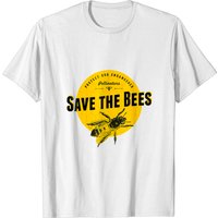 T-shirt Save The Bees Pollinisateurs en Danger pour Hommes — T-shirts pour hommes