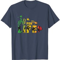 T-shirt Voyageur Hawaii For Life Rasta Island Chain pour Hommes