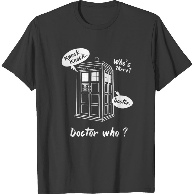 T-shirt Doctor Who Knock Knock Who's There pour hommes — T-shirts pour hommes