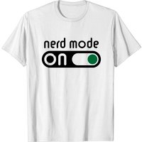 T-shirt Nerd Mode On pour hommes - Geek / Accro à l'informatique