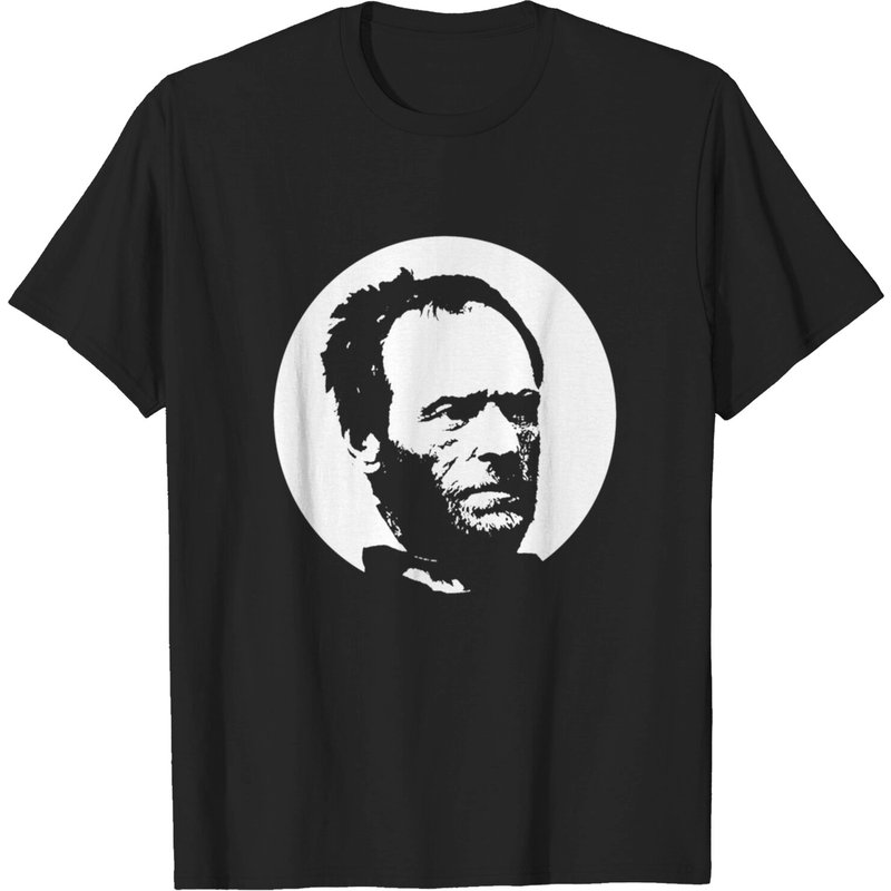 General Sherman T-shirt for Men - Black — Mens T Shirts