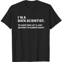 T-shirt Informatique pour Hommes - Je suis Data Scientist — T-shirts pour hommes