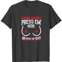 T-shirt pour hommes Passenger Instructions Press EM Here And Hang On