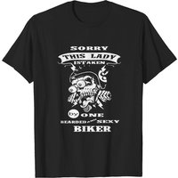 Désolé, cette dame est prise par un barbu sexy B T-shirt pour hommes