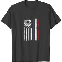 Coast Guard Flag US Coast Guard Gift T-shirt for Men — Mens T Shirts
