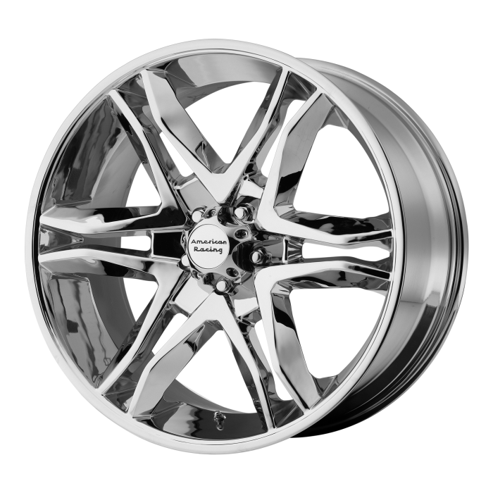 American Racing AR893 Mainline Chrome Wheels 20x8.5 35mm Offset 6x139.7 BP — Wheels & Rims
