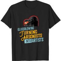 T-shirt Cadeau Souffleur de Verre pour Hommes