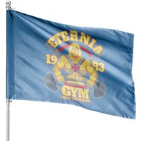 Drapeaux de Maison Eternia Gym - Impression Recto-Verso — Drapeaux décoratifs