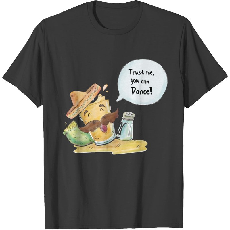 T-shirt Trust Me You Can Dance! version Tequila pour hommes — T-shirts pour hommes