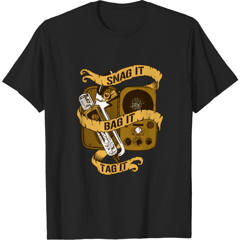 Snag It Bag It Tag It T-Shirt for Men