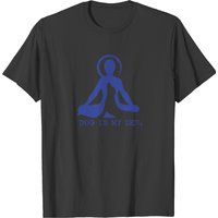 Dog Is My Zen T-Shirt for Men in Black