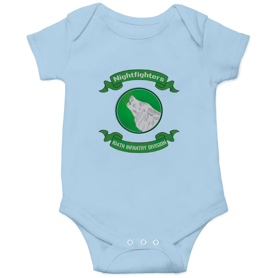 Body à manches courtes de la 104e division d'infanterie (104e ID) pour bébés — Bodys bébé
