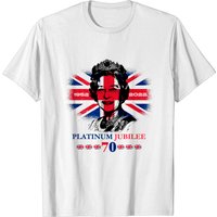 T-shirt pour hommes Platinum Jubilee Reine Elizabeth II 1952-2022 — T-shirts pour hommes
