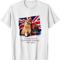 T-Shirt Union Jack du Jubilé de Platine de la Reine Elizabeth II 2022 — T-shirts pour hommes