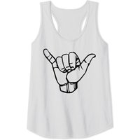 Shaka Tank Tops for Men in Dark Grey
