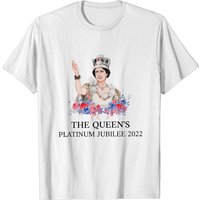 T-Shirt Hommes Jubilé de Platine de la Reine Elizabeth II 1952-2022 — T-shirts pour hommes