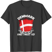 Denmark Copenhagen Men's T-Shirt in Black