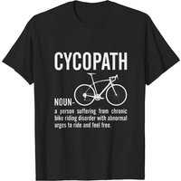 T-shirt de vélo Cycopath pour hommes en noir — T-shirts pour hommes