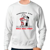 Sweat à Capuche Humor Electricity Kills Unisexe — Sweats à capuche pour hommes