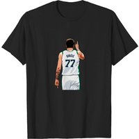 T-shirt pour hommes Luka Doncic en noir