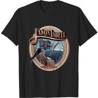 T-shirt pour hommes Jason Isbell en noir
