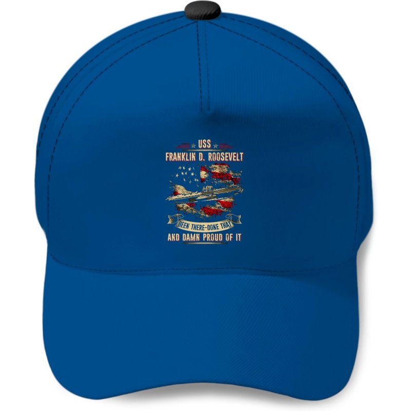Uss Franklin D Roosevelt (cv-42) Baseball Cap — Baseball Cap