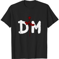 T-shirt noir pour hommes Depeche Mode