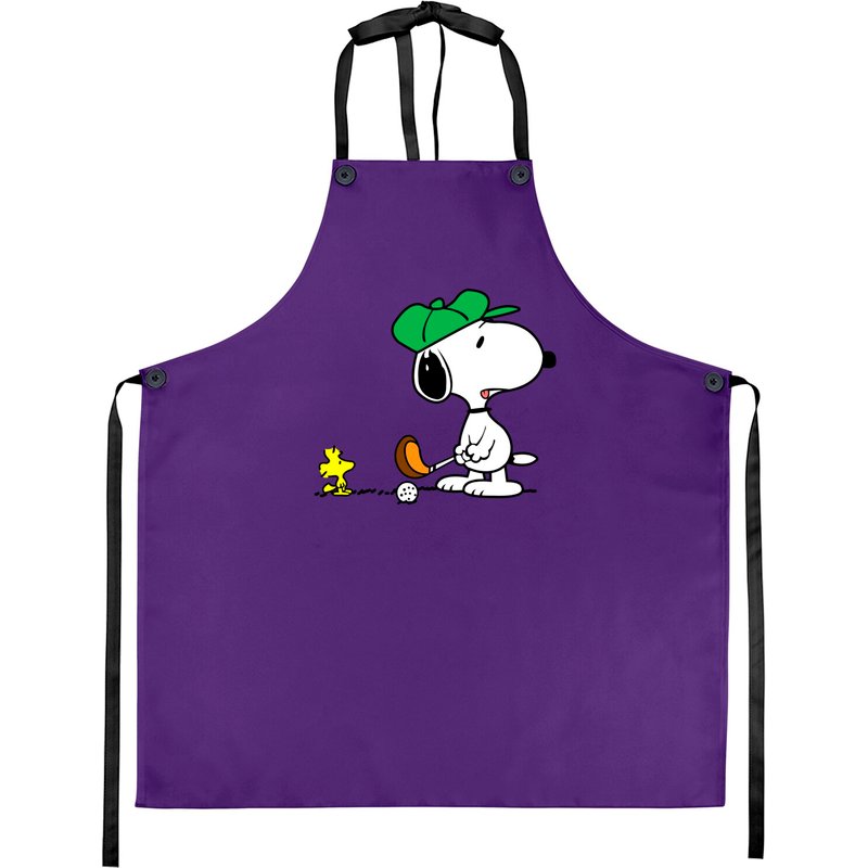 Snoopy Golf - Tablier Snoopy pour la cuisine et les loisirs — Tabliers de cuisine