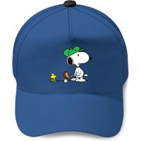Snoopy Golf Baseball Cap - Royal Blue Adjustable Hat