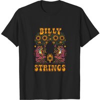 T-shirt pour hommes Billy Strings en noir — T-shirts pour hommes