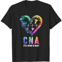 Cna C N A T-shirt Cœur de Papillons et Caducée — T-shirts pour hommes