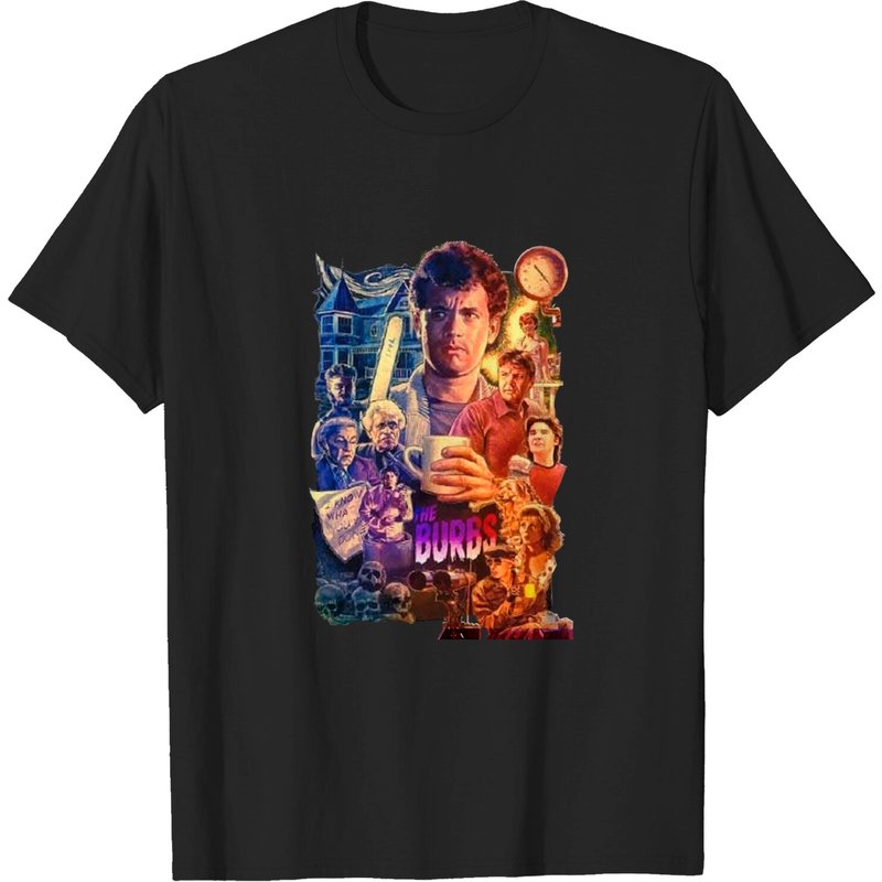 T-shirt Burbs Film de Tom Hanks Rumsfield Klopek Ricky Butler — T-shirts pour hommes