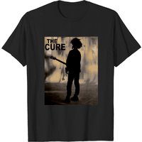 T-Shirt du groupe The Cure pour hommes en noir — T-shirts pour hommes
