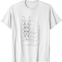 T-shirt Multi Rabbit pour hommes