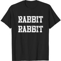 Rabbit Rabbit Men's T-shirt in Black