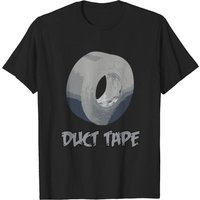 Duct Tape T-shirt for Men in Black