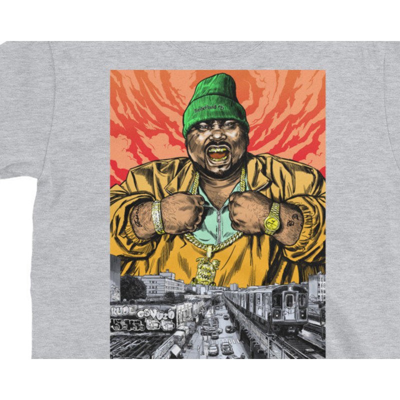 T-Shirt Big Pun pour hommes en noir — T-shirts pour hommes