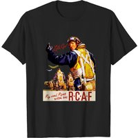 Lets Go RCAF Recruitment T-Shirt for Men
