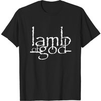 T-shirt pour hommes Lamb Of God en noir — T-shirts pour hommes